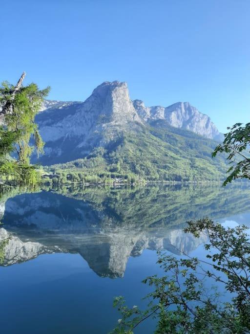 S'Rastl Direkt Mit Bergpanorama Appartement Grundlsee Buitenkant foto