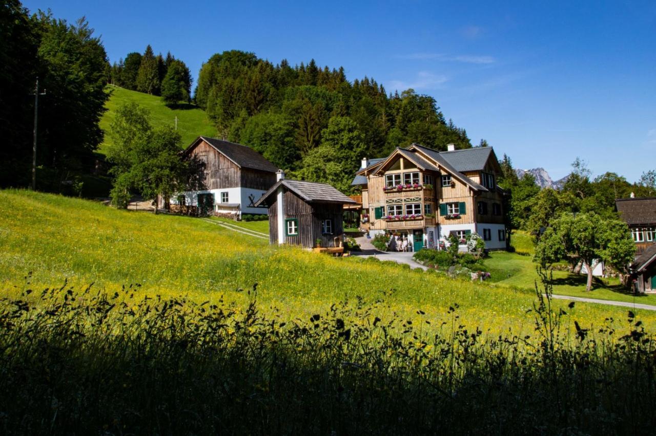 S'Rastl Direkt Mit Bergpanorama Appartement Grundlsee Buitenkant foto