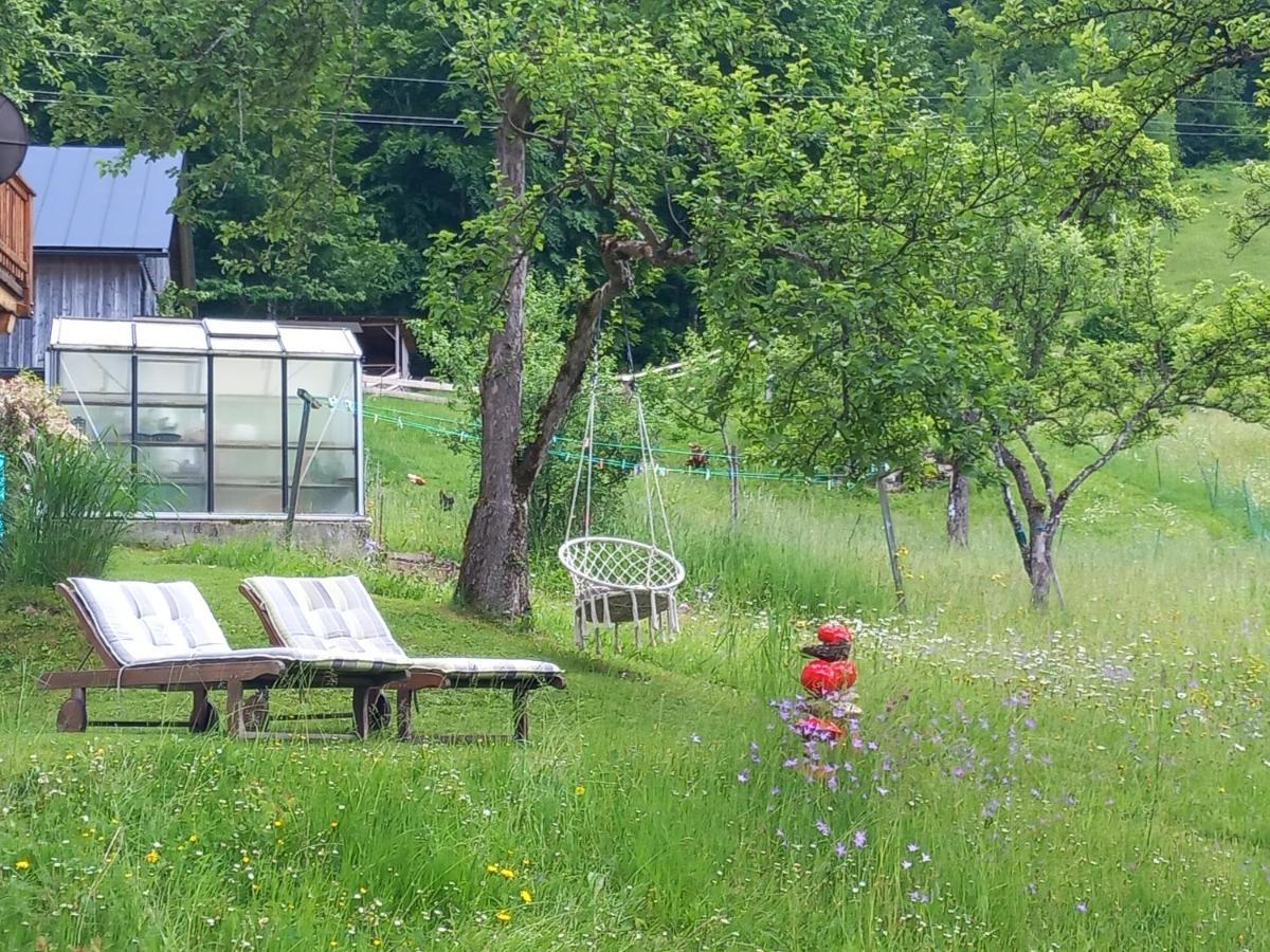 S'Rastl Direkt Mit Bergpanorama Appartement Grundlsee Buitenkant foto