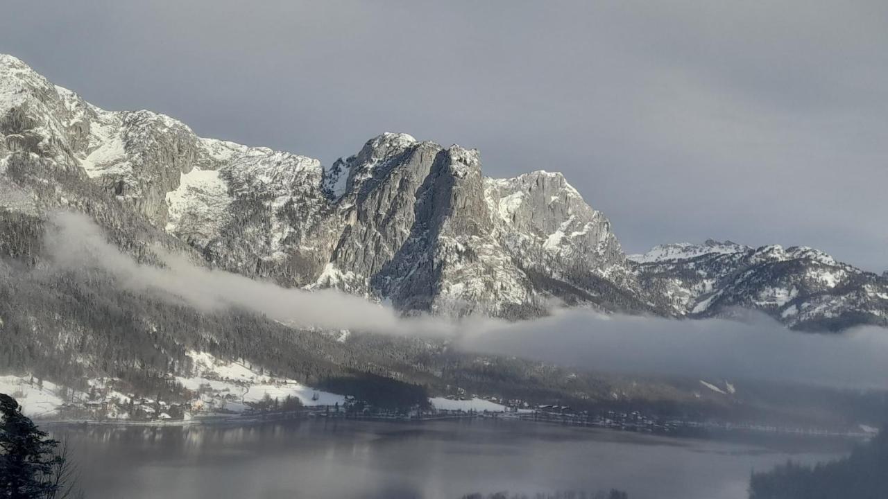 S'Rastl Direkt Mit Bergpanorama Appartement Grundlsee Buitenkant foto
