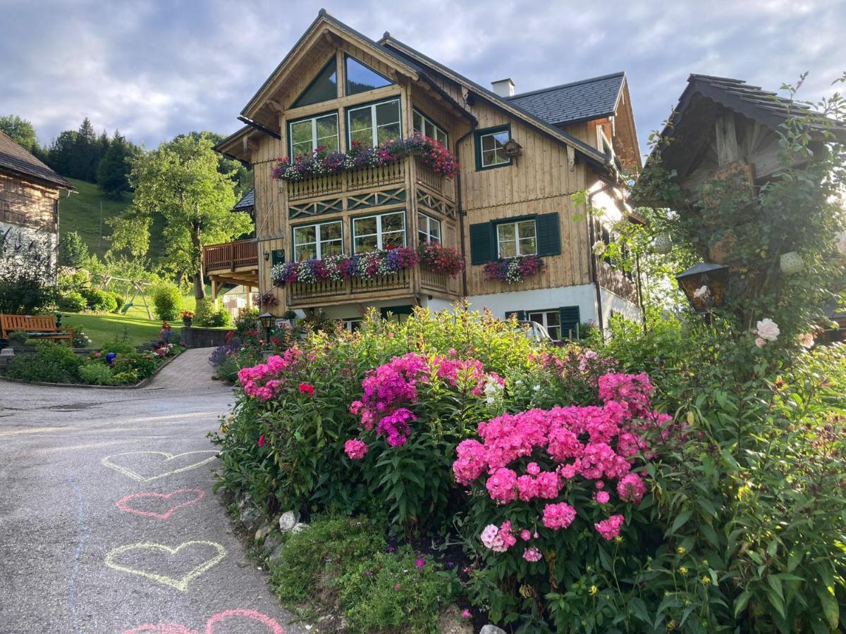 S'Rastl Direkt Mit Bergpanorama Appartement Grundlsee Buitenkant foto