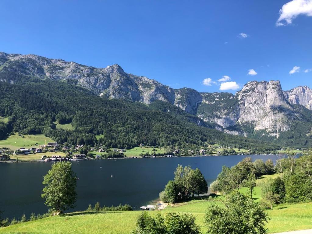 S'Rastl Direkt Mit Bergpanorama Appartement Grundlsee Buitenkant foto