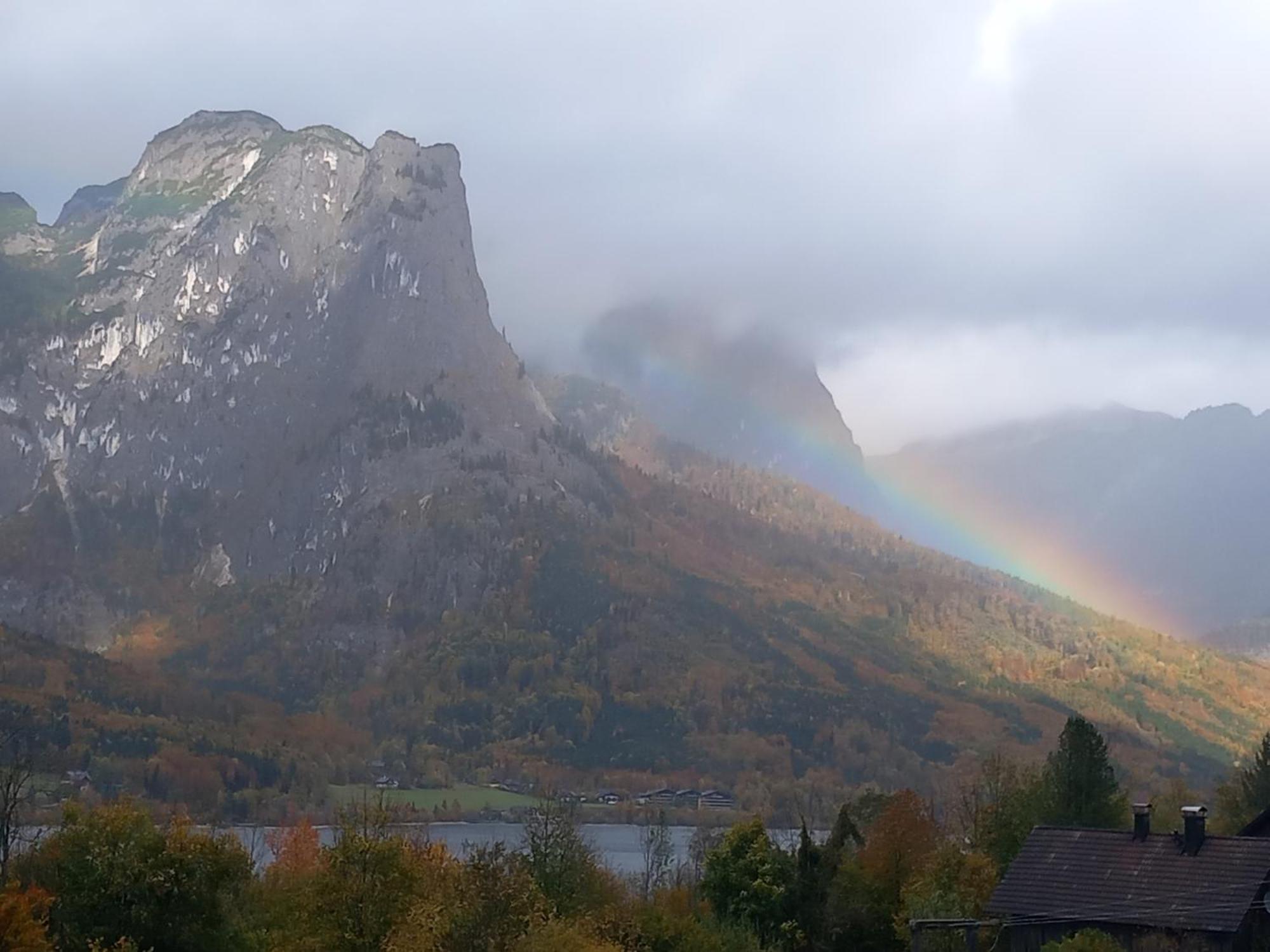 S'Rastl Direkt Mit Bergpanorama Appartement Grundlsee Buitenkant foto