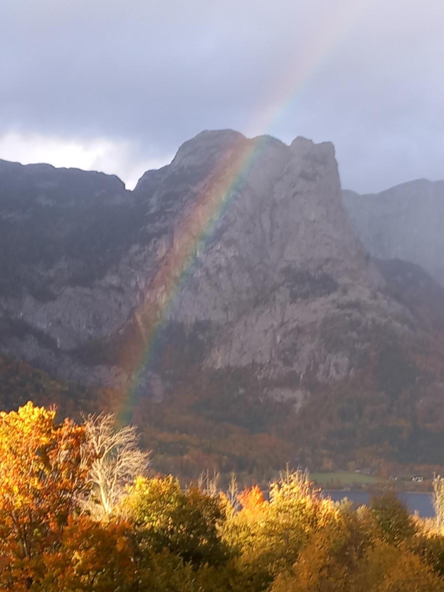 S'Rastl Direkt Mit Bergpanorama Appartement Grundlsee Buitenkant foto